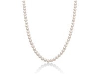 Collana Miluna Donna COLLANE PERLE CON CHIUSURA in Oro bianco Perla PCL4196V